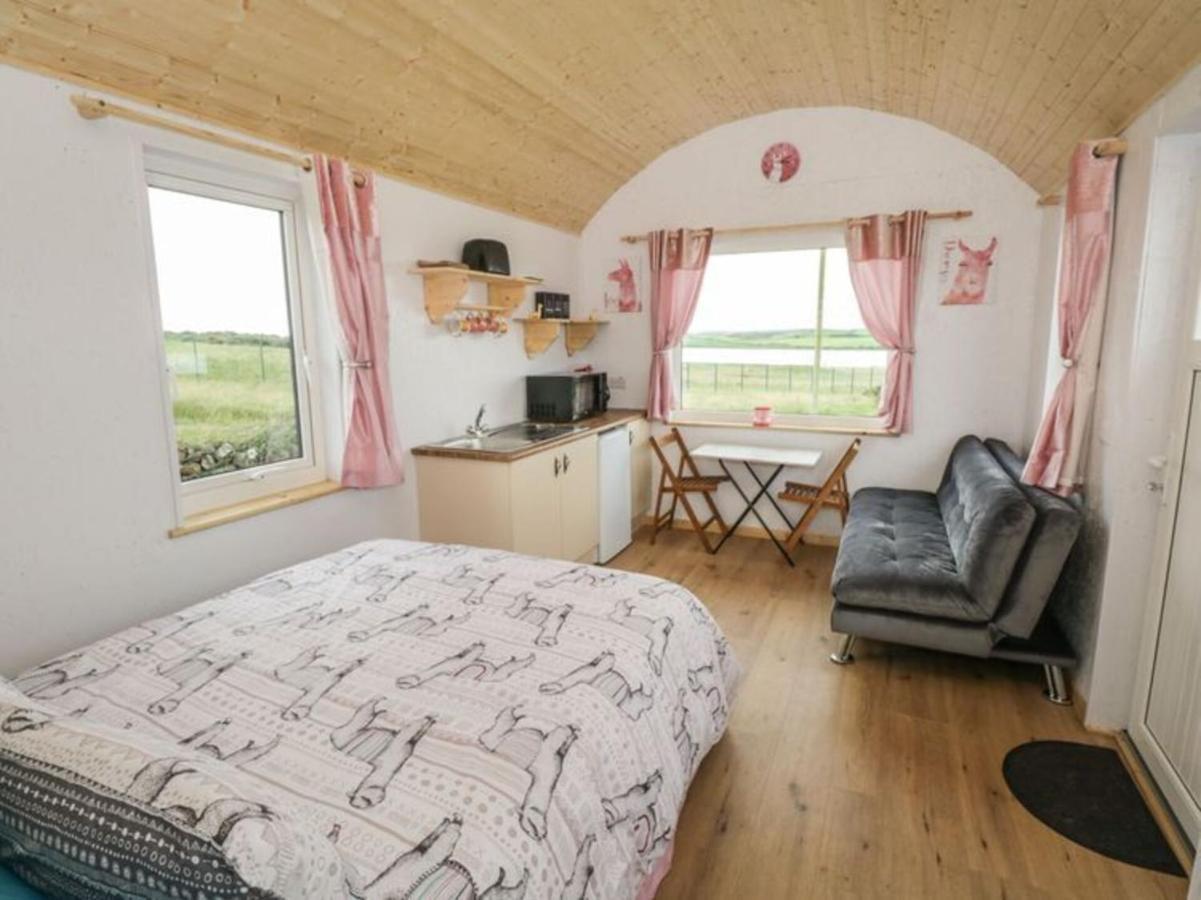The Beautiful Lazy Llama Shepherd Hut Farm Stay Ballyshannon Exteriör bild